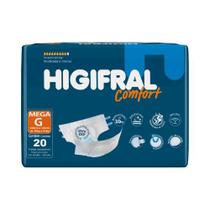Fralda Adulto Higifral G com 20 unidades Fralda Adulto Higifral G com 20 unidades