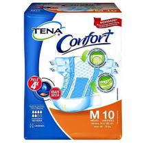 Fralda Adulto Tena Confort - Unissex - Tam M - 10 Unidades Fralda Adulto Tena Confort - Unissex - Tam M - 10 Unidades