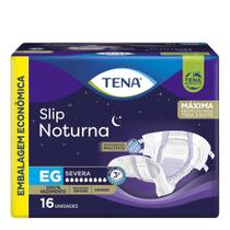 Fralda Adulto Tena Slip Noturna EG com 16 unidades