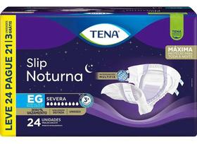 Fralda Adulto Tena Slip Noturna EG L24 P21UN Fralda Adulto Tena Slip Noturna EG L24 P21UN