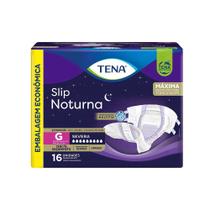 Fralda Adulto Tena Slip Noturna G com 16 unidades
