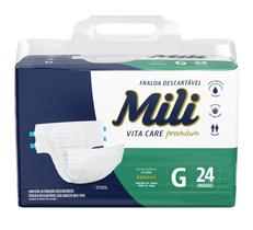 Fralda adulto vita care premium mega g 24 un