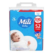 Fralda Baby Giga XXG 52 unidades Mili Fralda Baby Giga XXG 52 unidades Mili