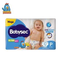 Fralda Babysec galinha pintadinha pacote mega tamanho P Fralda Babysec galinha pintadinha pacote mega tamanho P