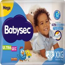 Fralda babysec galinha pintadinha ultrasec xxg 28 unidades