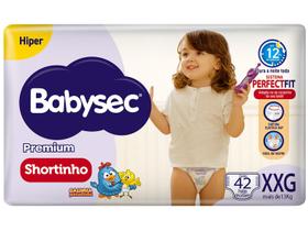 Fralda Babysec Premium Hiper Shortinho PerfecFIT Fralda Babysec Premium Hiper Shortinho PerfecFIT