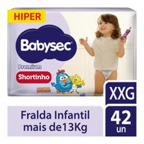 Fralda Babysec Premium Hiper Shortinho PerfecFIT Fralda Babysec Premium Hiper Shortinho PerfecFIT