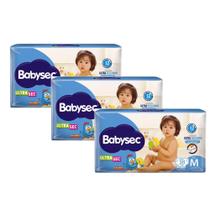 Fralda BabySec Ultra Mega 3 Pacotes Tamanho M