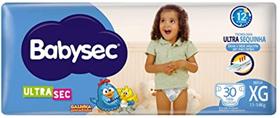 Fralda Babysec Ultrasec Galinha Pintadinha MEGA - Tam XG - 30 unidades - OFERTA