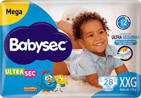 Fralda Babysec Ultrasec Galinha Pintadinha MEGA - Tam XXG - 28 unidades - OFERTA