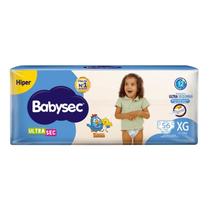 Fralda Babysec Ultrasec Hiper Galinha Pintadinha XG com 56 unidades