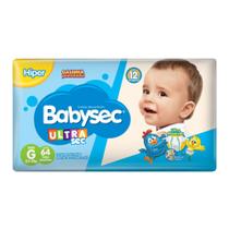 Fralda Babysec Ultrasec Hiper Tamanho G 64 Unidades