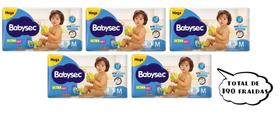 Fralda Babysec Ultrasec - Tam M - (5 pacotes-38 cada pacote) total de 190 unidades - BARATO Fralda Babysec Ultrasec - Tam M - (5 pacotes-38 cada pacote) total de 190 unidades - BARATO