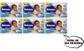 Fralda Babysec Ultrasec - Tam XXG -(6 pacotes-28 cada pacote) total de 168 unidades -OFERTA Fralda Babysec Ultrasec - Tam XXG -(6 pacotes-28 cada pacote) total de 168 unidades -OFERTA