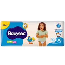 Fralda Babysec Ultrasec XG 56 un. Galinha Pintadinha - Absorção Superior e Antivazamento