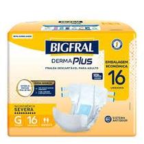 Fralda Bigfral Derma Plus G - C/16 Un Fralda Bigfral Derma Plus G - C/16 Un