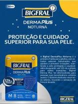 Fralda Bigfral Derma Plus Noturna M com 8 unidades