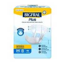 Fralda Bigfral Plus M 8 Unidades Fralda Bigfral Plus M 8 Unidades