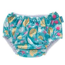 Fralda Biquíni Infantil Reutilizável Conchas (M) 10 a 12 kgs - Buba