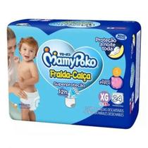 Fralda Calça Descartável MamyPoko Superproteção XG com 24 unidades