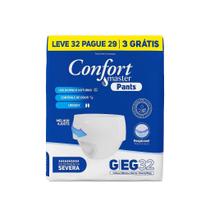Fralda Calça Geriátrica Confort Master Pants Com 32 Und PM e GEG Incontinência SEVERA