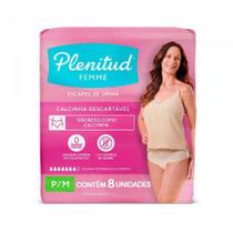 Fralda calça geriatrica plenitud femme c/ 8un