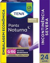 Fralda calça geriátrica unissex tena pants noturna com 24 unidades