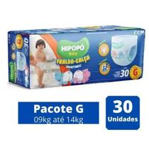 Fralda Calça Hipopó Baby 1 Pacote Tamanho G Fralda Calça Hipopó Baby 1 Pacote Tamanho G