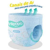 Fralda Calça Hipopó Confort Shortinho 1 Linha Pants - Jumbo Tamanho M 34 Unidades