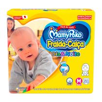 Fralda Calça MamyPoko Dia e Noite Tamanho M 58 Fraldas Descartáveis