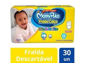 FRALDA CALCA MAMYPOKO DIA&NOITE G/30un (AMARELA)