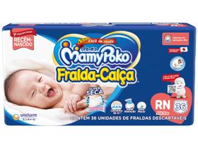 Fralda Calça MamyPoko Jumbo RN Com 36 Unidades Fralda Calça MamyPoko Jumbo RN Com 36 Unidades