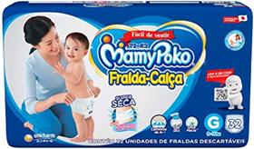 Fralda Calça MamyPoko Super Seca Tam G - 32 fraldas - OFERTA