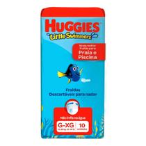Fralda Calça Praia e Pisicina Huggies Little Swimmers G/XG (14 -20KG) - 10 Unidades