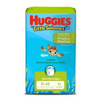 Fralda Calça Praia e Pisicina Huggies Little Swimmers P/M (7,5 -12,5KG) - 11 Unidades Fralda Calça Praia e Pisicina Huggies Little Swimmers P/M (7,5 -12,5KG) - 11 Unidades