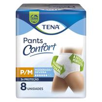 Fralda-Calça Tena Pants Confort P/M C8 Segurança Conforto