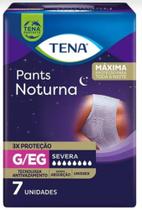 Fralda Calça Tena Pants Noturna c/ 7 unidades - P/M G/EG - ( Kit contém 4 pacotes )
