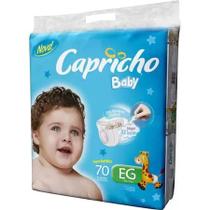 FRALDA CAPRICHO BABY EG / 70 un FRALDA CAPRICHO BABY EG / 70 un