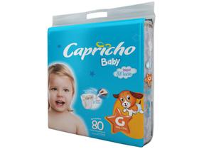 FRALDA CAPRICHO BABY G / 80 un