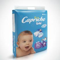 Fralda Capricho Baby Hiper Toque Macio P 80 Unidades
