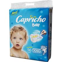 FRALDA CAPRICHO BABY XXG / 56 un