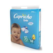 Fralda capricho hiper m c/70