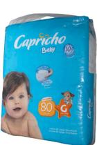 Fralda Capricho Hiper Tamanho G - 80 unidades