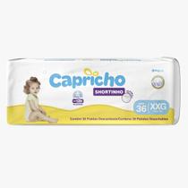 Fralda capricho roupinha hiper xxg c/36