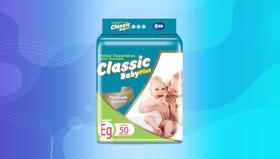 fralda Classic Baby tamanho xg c/50