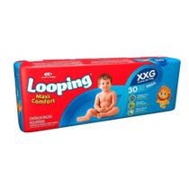Fralda Comfort Looping Mega Tamanho Xxg 30 Und Fralda Comfort Looping Mega Tamanho Xxg 30 Und