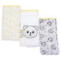 Fralda Compose C/3 Amarelo/Panda 311502 Fralda Compose C/3 Amarelo/Panda 311502