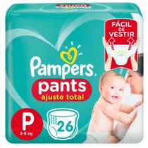 Fralda Confortsec Pants Pacotao ”P” Pampers Simples c/26 Unidades