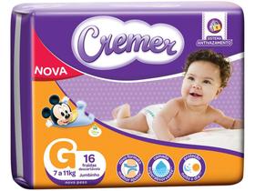 Fralda Cremer Disney Baby Tam. G - 7 a 11kg 16 Unidades Fralda Cremer Disney Baby Tam. G - 7 a 11kg 16 Unidades