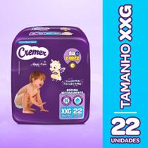 Fralda Cremer Econômica XXG 22 Unidades